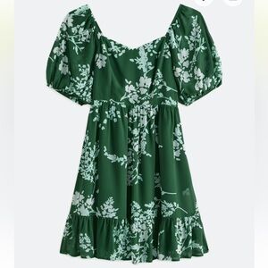 Ausha Puff Sleeve Dress